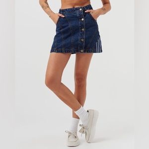 WMNS ADIDAS X IVY PARK DENIM SKIRT size M
